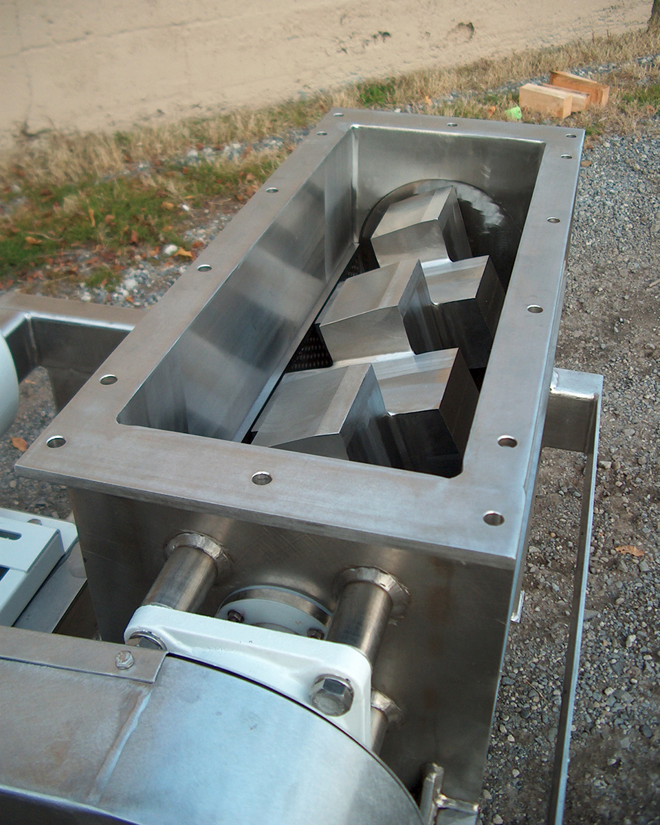 A sanitary rotary cutter-crusher solves a pharmaceutical product company's size reduction problem.